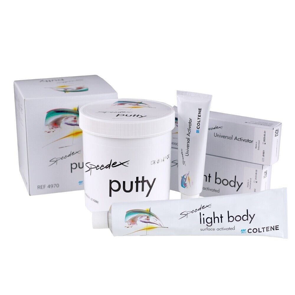 Coltene Speedex Impression Putty Set C-Silicon Impression Material
