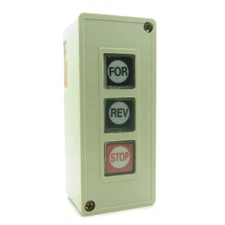 Push Button Switch FOR Forward REV Reverse STOP 3 Buttons Direction Control Box 