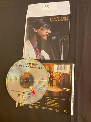 Let's Stick Together by Bryan Ferry CD, Feb-1990,  No Case #H83