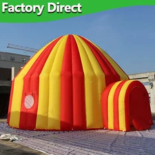 Inflatable Yurt Tent,outdoor Geodesic Dome Circus Tent Giant Temporary Shelter