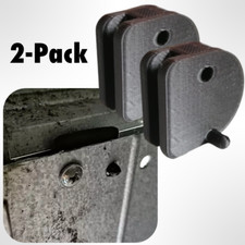 2 Metal Shed Replacement Door Slides Compatible with Yardmaster Outsunny