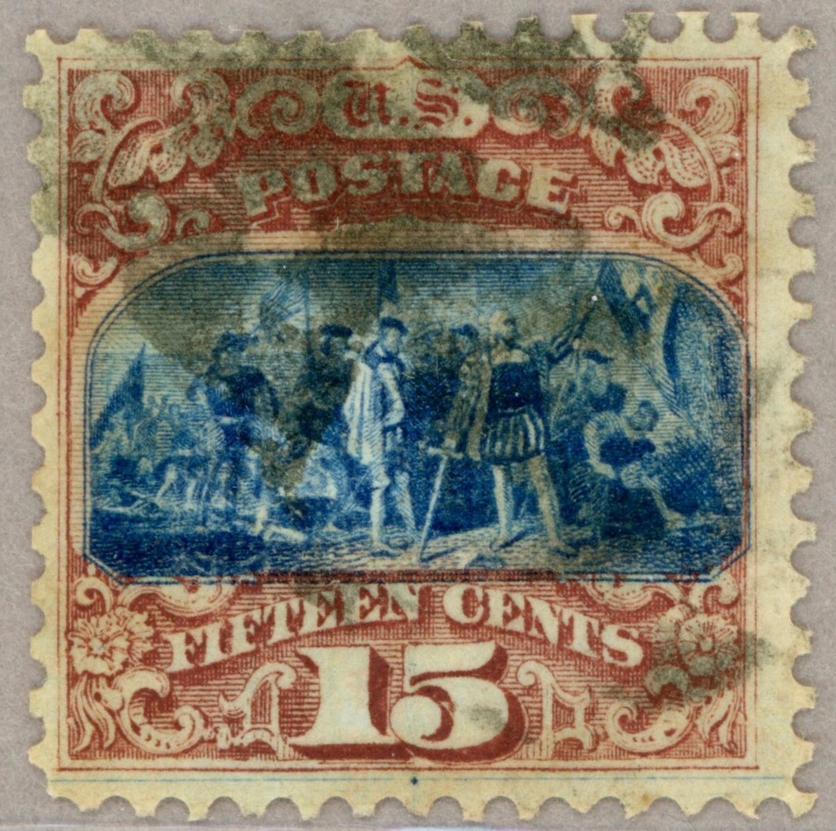 US Scott#118 VF 1869 Type I 15c Pictorial w/PF cert - no faults | eBay
