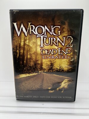 Wrong Turn 2 Dead End Unrated DVD Widescreen TESTED