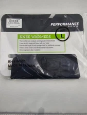 PERFORMANCE KNEE WARMERS (BLACK ) (S)   (M) (L) choose your size