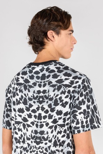 Roberto Cavalli Jaguar Skin print T-shirt - size L BRAND NEW - Picture 5 of 6