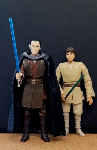 Star Wars vintage collection Tales of the Jedi  Dooku  Qui-Gon Padawan Custom