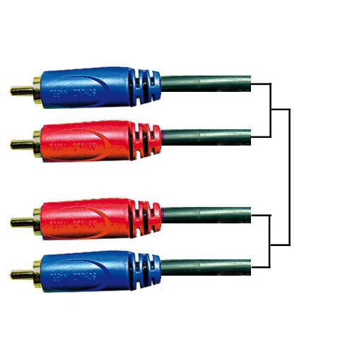 SCHULZ Kabel • GRCA • Audiokabel • 2 x Cinch (RCA) auf 2 x Cinch (RCA)