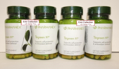 Nu Skin Nuskin Pharmanex Tegreen 97 30 Capsules Sealed (4 Bottles