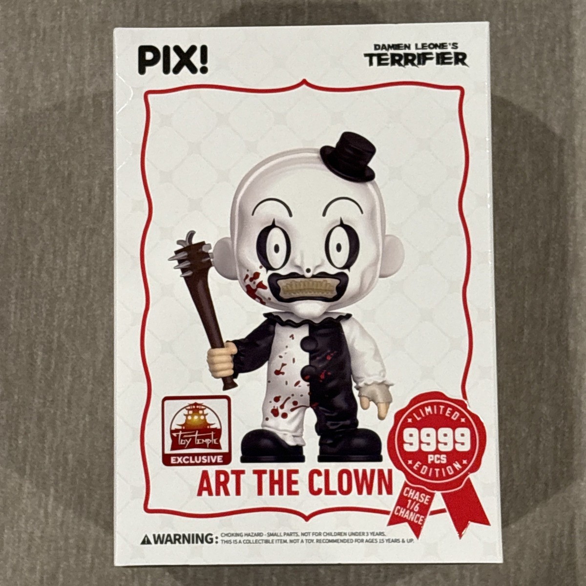 Thrilljoy Pix Toy Temple Terrifier Horror Little Pale Girl Chase