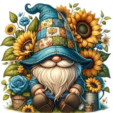 Gnome Diamond Art Kits for Adults, Gnome Diamond Painting Kits for Adults Beginn