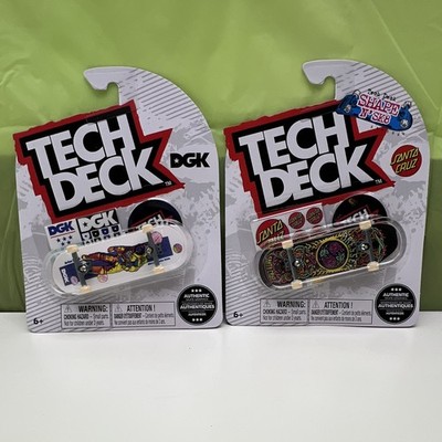 Tech Deck Lot - Two Brand New Sealed Decks DGK Santa Cruz