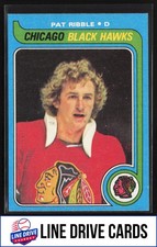 1979-80 Topps #199 Pat Ribble Chicago Blackhawks Rookie NM