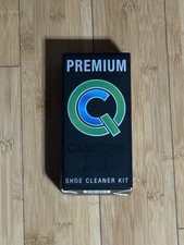 Quick Care Premium Shoe Cleaner Kit Sneaker Cleaning Solution Brush Cloth NIB