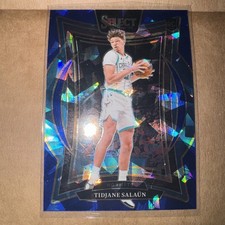 2024-2025 Select Concourse Level Blue Cracked Ice Tidjane Salaun #95