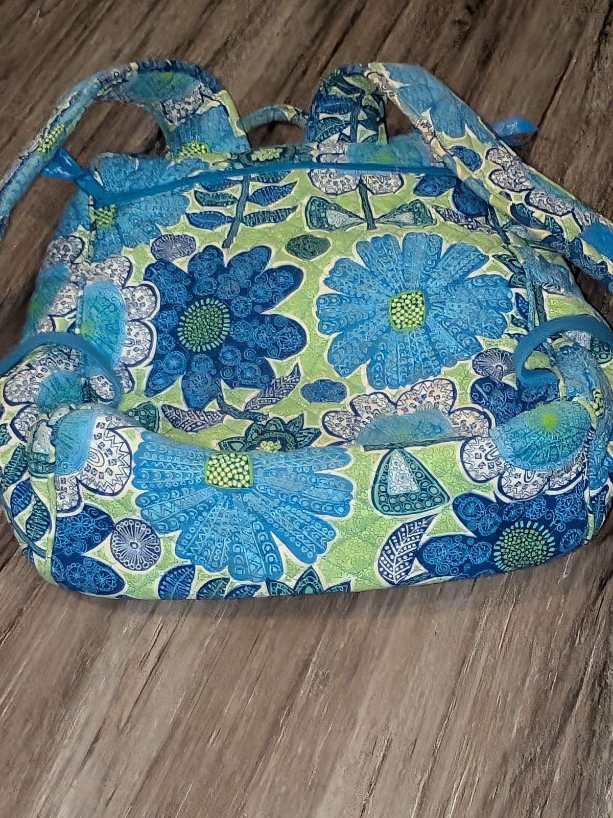 Vera Bradley Double Zip Backpack Doodle Daisy Flo… - image 14