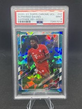 2020-21 Topps Chrome Sapphire Edition UEFA Champions League Soccer Cards Checklist & Odds 18
