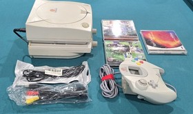 Dreamcast Region Free  NEW battery & fuse ALL NEW CAPACITORS! GAMES! Karaoke! 
