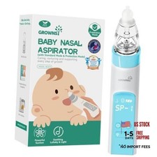 Light Blue Electric Nose Sucker for Baby Nasal Aspirator - Light Blue