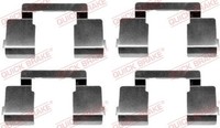 Quick Brake ZubehöRsatz, Scheibenbremsbelag 109-1609 FüR Renault