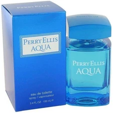 Perry Ellis AQUA Spray for Men 3.4 oz 3.3 EDT NEW IN BOX