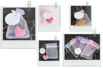 MARKENLOS Seife Herz Herzform Handgemachte Duftseife SKP m Himbeeren Öl (70€/kg)