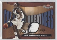 2003-04 Fleer Patchworks Courting Greatness 131/150 Josh Howard #CG-JH Patch b9u