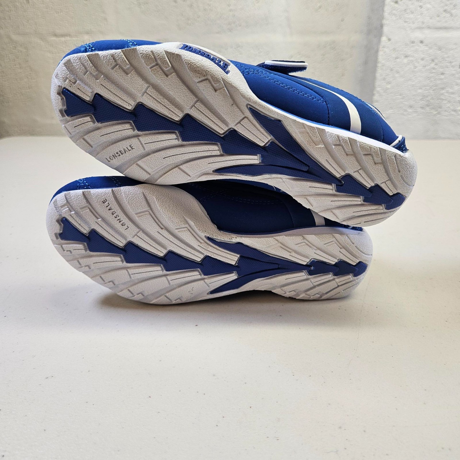 Lonsdale Kids Trainers C13 Blue Lace Up School Sports Shoes image 5