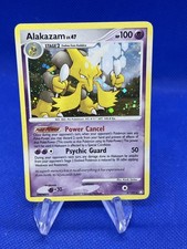 2007 Pokemon Mysterious Treasures Alakazam 2/123 Holo Rare MP
