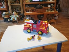 Disneys Mickey Mouse Fire Engine Fire Truck Toy With Lights And Sound