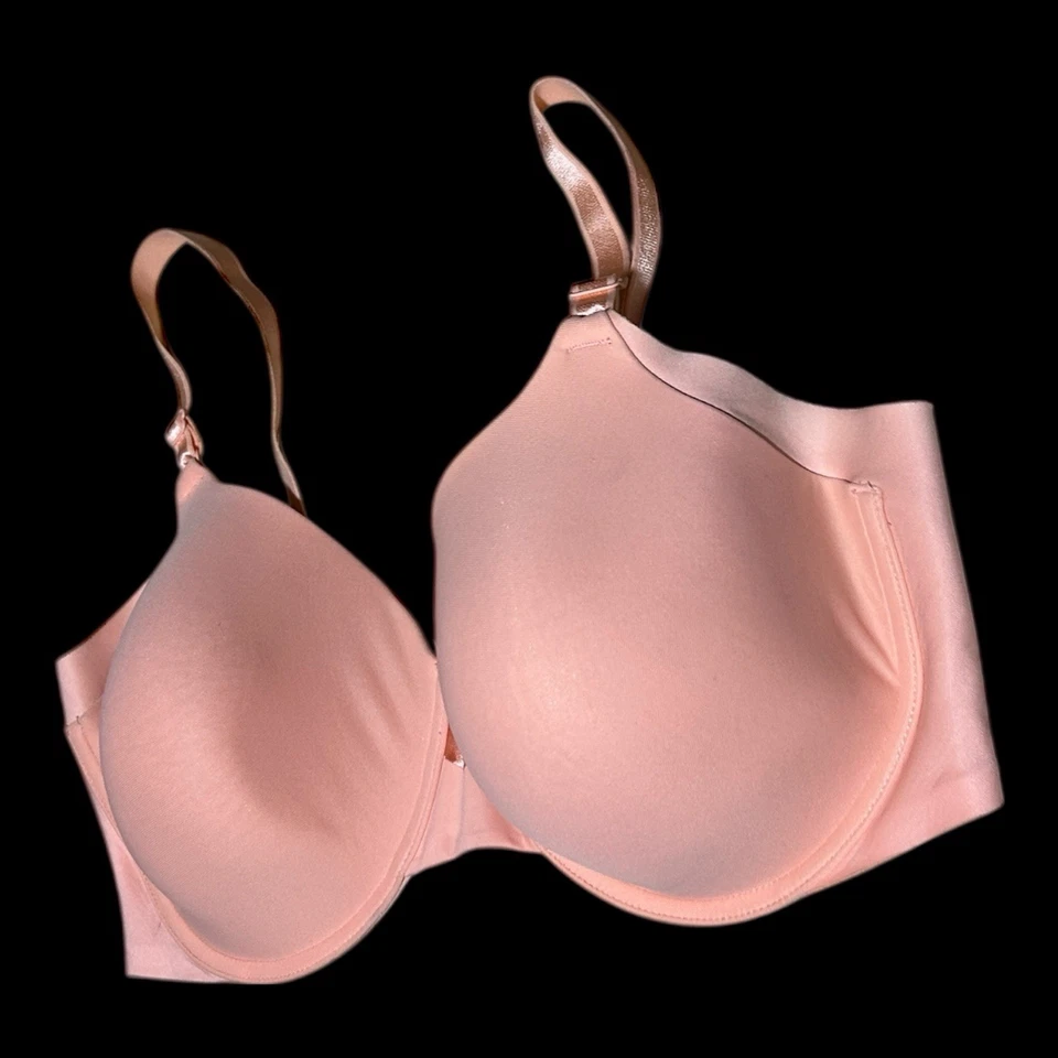 Olga Suavizante con Aros Cobertura Completa Suave Transpirable Naranja-Melocotón Talla 42D Foto 2 de 3