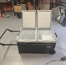 Camco CAM-750 75-Liter Portable Compact Refrigerator Freezer Pre Owned Camping