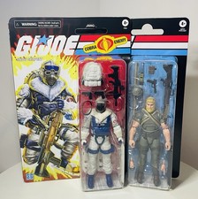 G.I. Joe Classified Retro Rock 'N Roll & Snow Serpent 6  Action Figures New