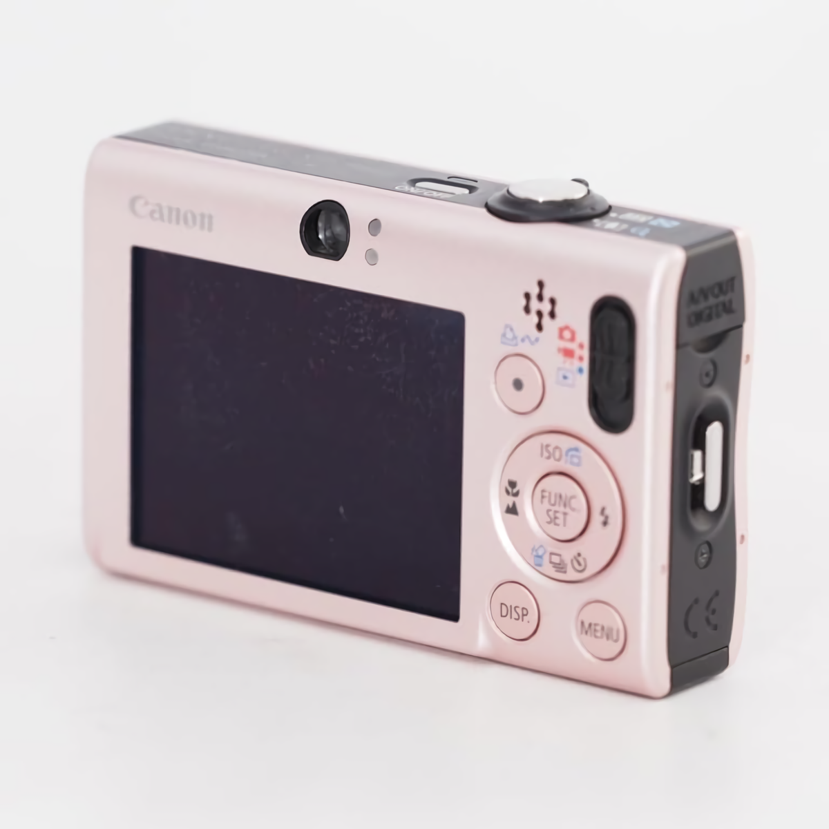 Canon IXY DIGITAL 20 IS Pink 20.2MP Compact Digital Camera Used