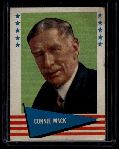 Connie Mack #123 1961 Fleer card