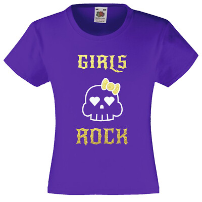Anime Cult Maglia Rock And Roll Per Bambini Maglia Teschio