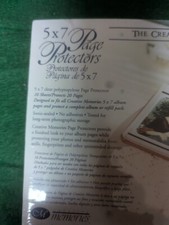 Creative Memories 5x7 Page Protectors 10 Sheets 20 Album Pages 1999