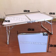 Durable Llightweight Folding Table Portable Aluminium Camping Garden Party 