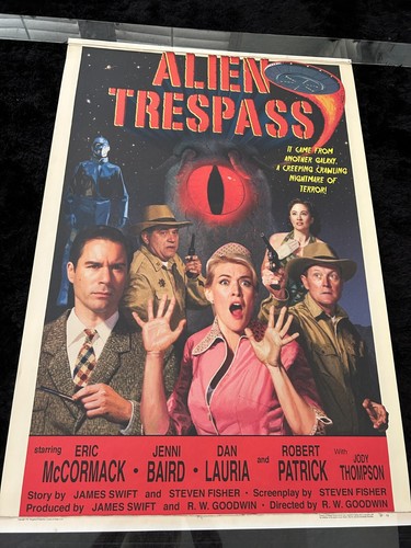 ALIEN TRESPASS Orig. 2009 of R-57 Movie One Sheet Movie Poster Creepy Crawlers! - Picture 3 of 5
