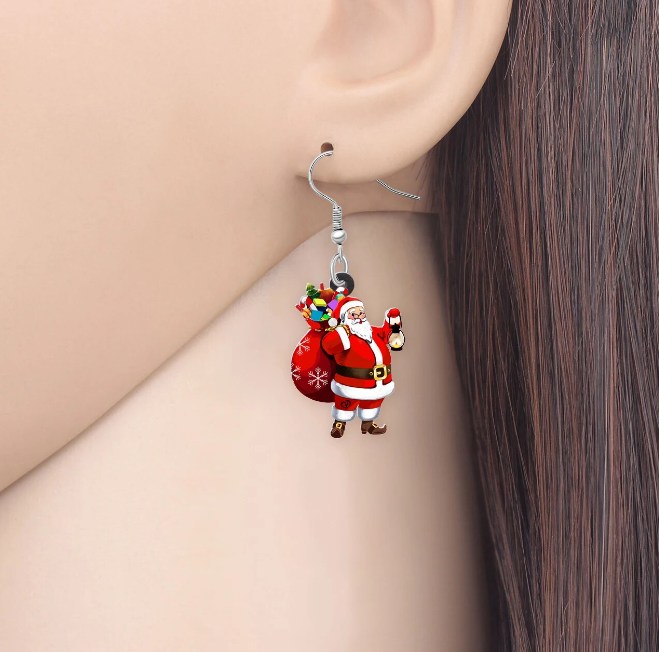 Boucles d'oreilles créoles Lyre dorées - Nacre blanche | Gas Bijoux Métal doré à l'or fin - Bijoux Catégories - Création Gas Bijoux | Gas Bijoux