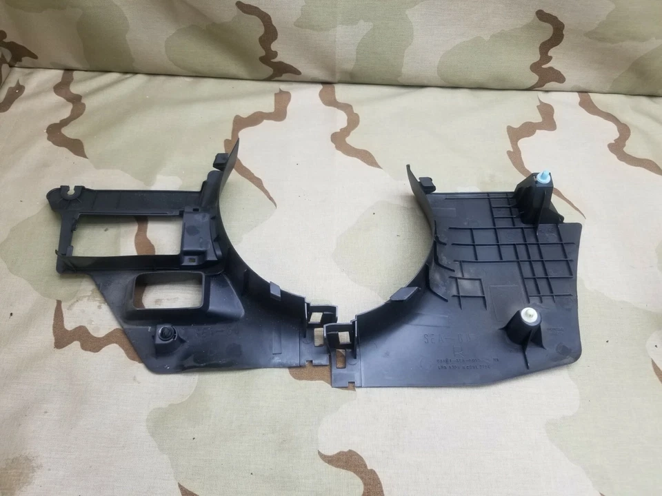 Оригинальная откидная панель водителя и пассажира Acura TSX 2004-2008 годов выпуска цвета черного дерева от оригинального производителя  - Изображение 3 из 4