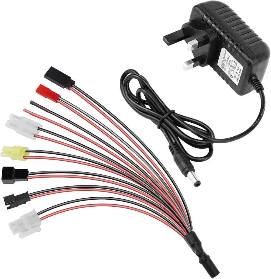 EatPitaya NIMH Charger 2.4-12V + 8 in 1 RC Battery Charger (Multifunction)