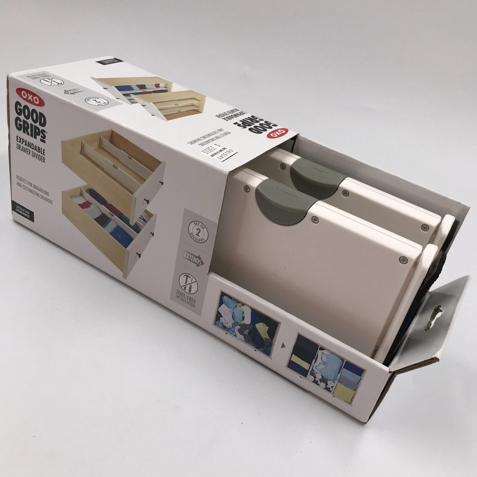 Good Grips Expandable Dresser Drawer Dividers - Thumbnail 3