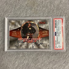 2004 Pacific TNA Rowdy Roddy Piper Legends & Stars Autograph Black Ink PSA 8
