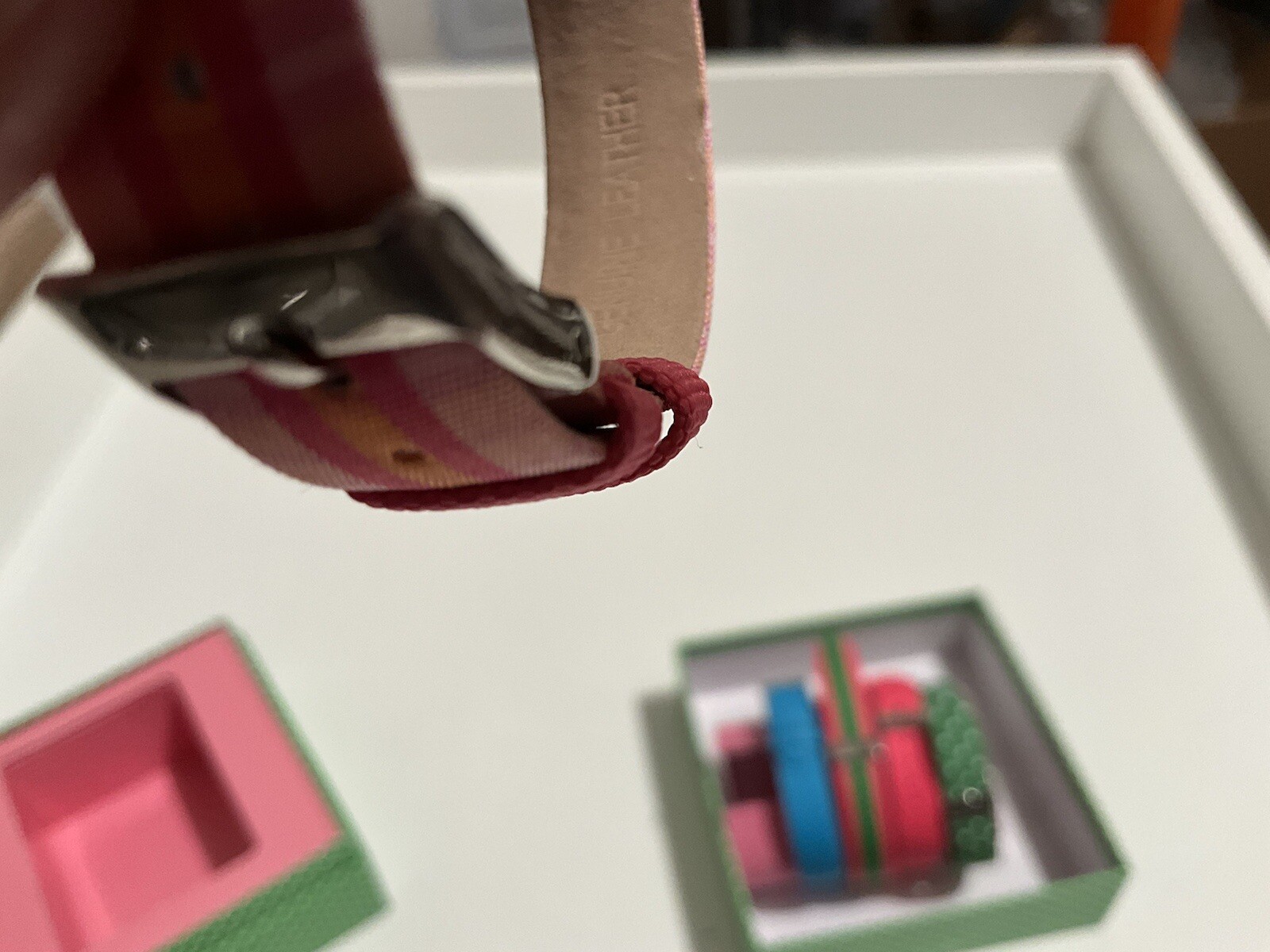 Watch Set 5 Interchangeable Bands Multi Colored S… - image 4