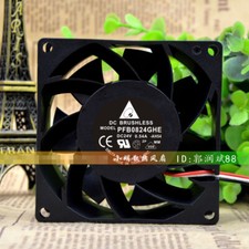 1 pcs Delta PFB0824GHE 8038 24V 0.54A high air volume inverter cooling fan