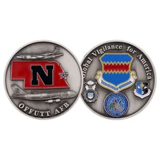 US Air Force Offutt Air Force Base Nebraska Challenge Coin CC-850