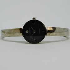 Nine West 9W1619 Diamond Quartz Analog Women's Watch Sz. 6" New Battery