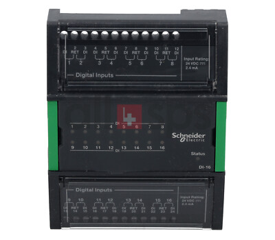 SCHNEIDER ELECTRIC DIGITAL INPUT MODULE DI-16 - SXWDI16XX10001 (USED ...