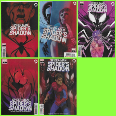 °SPIDER-MAN WHAT IF..PETER PARKER BECAME VENOM? 1 bis 5 von 5° 2x Variant Covers