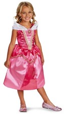 Aurora Sparkle Disney Princess Sleeping Beauty Dress Up Halloween Child Costume